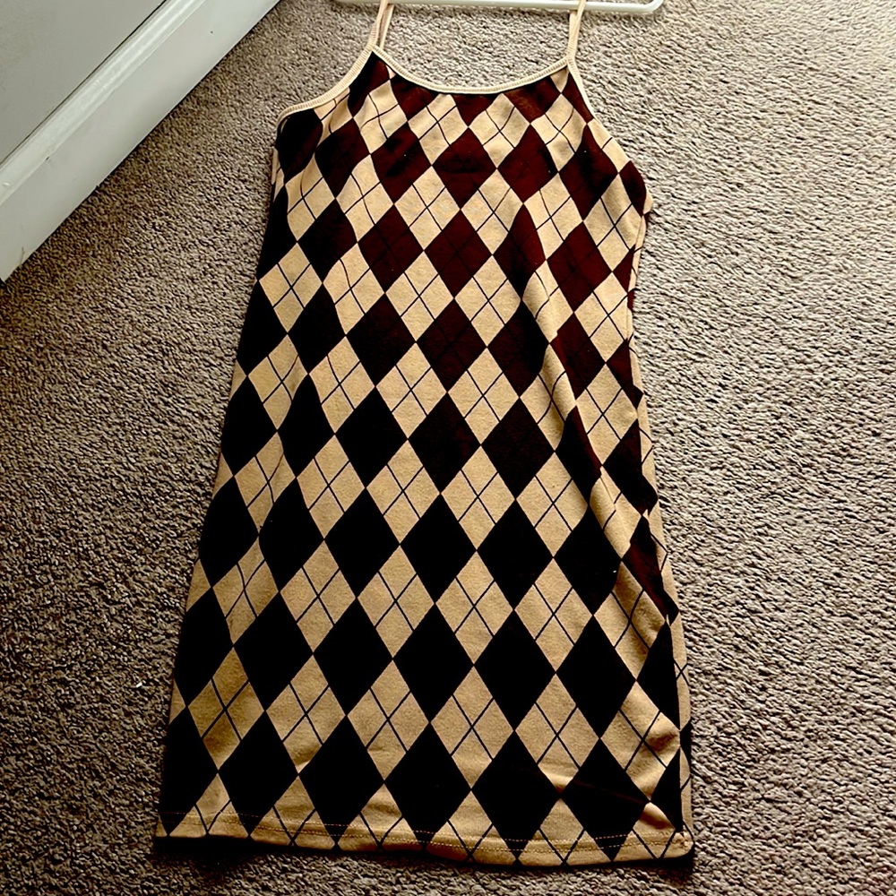 Girls 11-12 brown pencil dress. Cotton, Shein product, barely worn.